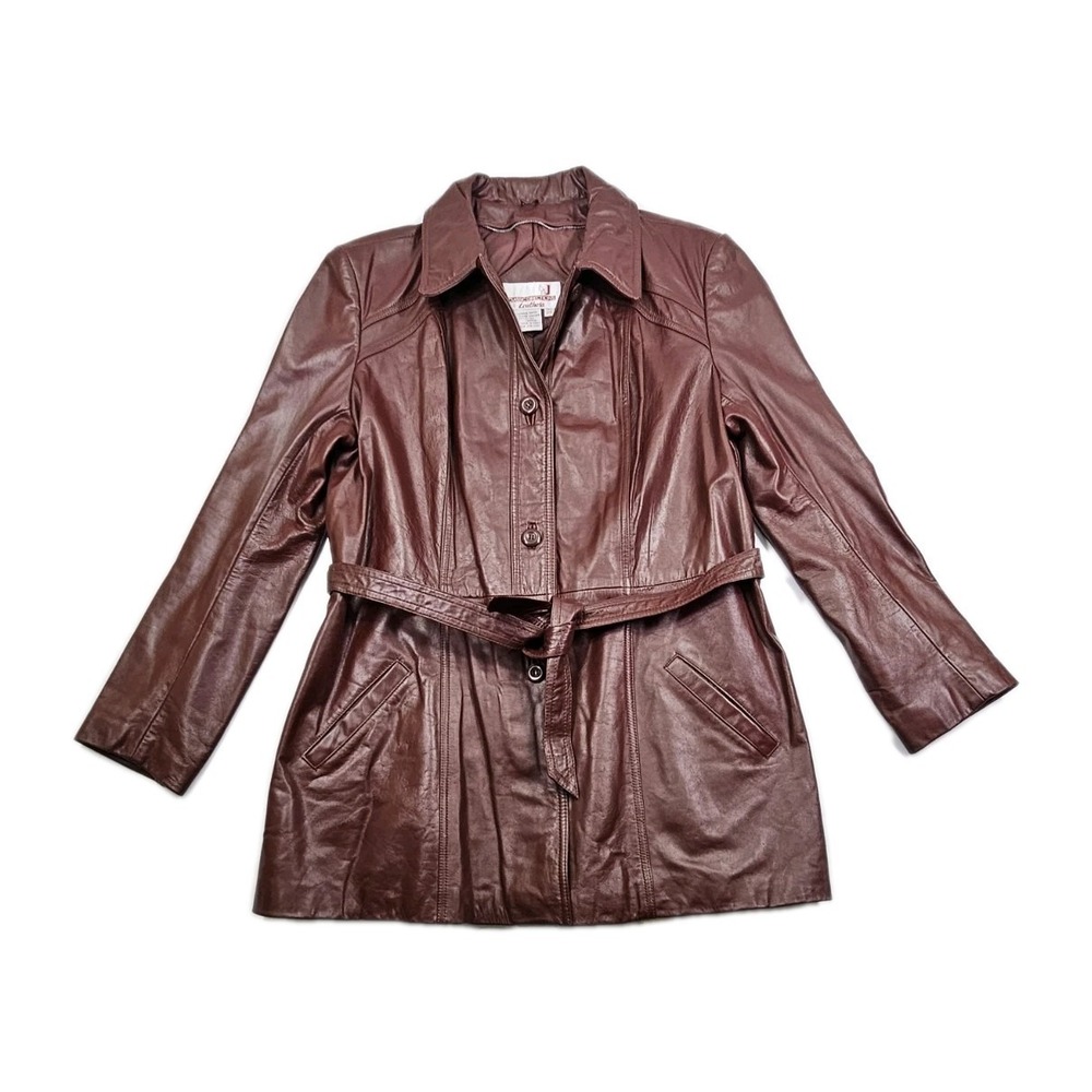 Classic Directions Vintage Womens Cowhide Nappa Leather 20/Tall Coat‎